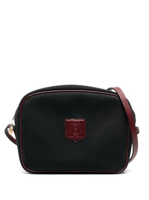 1980s logo patch camera bag by CELINE 