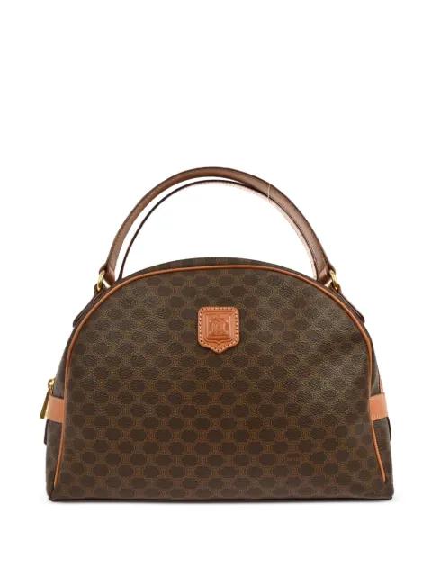 1990-2000s Bowling Macadam tote bag by CELINE 