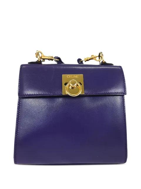 1990s leather shoulder bag by CELINE 