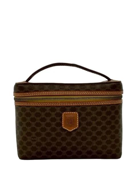 1994 Macadam Coated Canvas vanity bag by CELINE 
