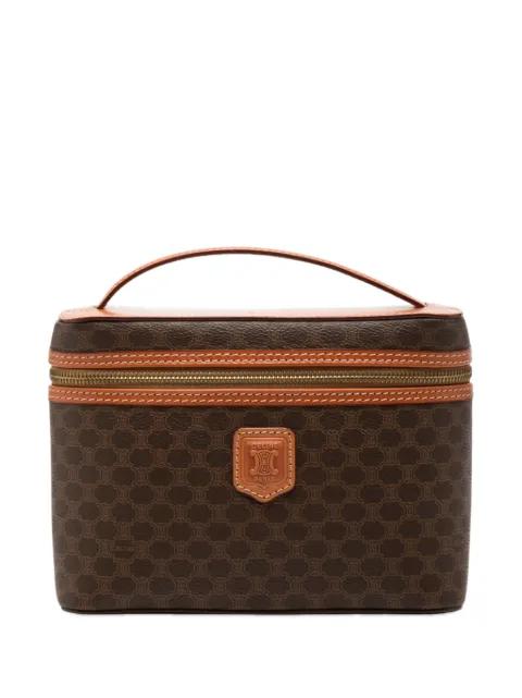 1994 Macadam Coated Canvas vanity bag by CELINE 
