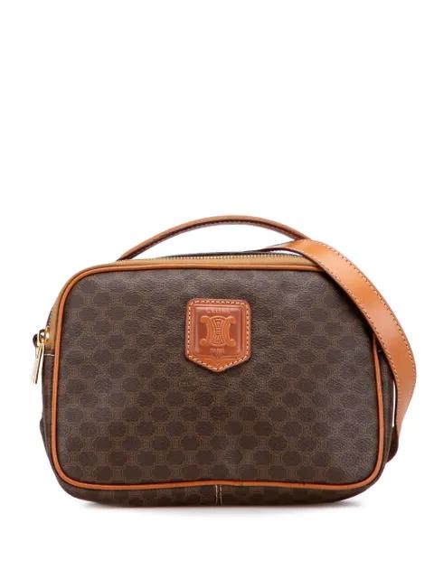 1996 Macadam Coated Canvas satchel by CELINE 