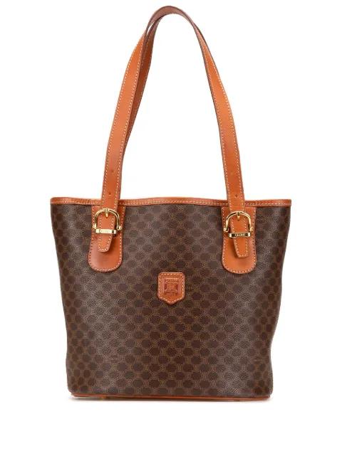 1996 Macadam Coated Canvas tote bag by CELINE 