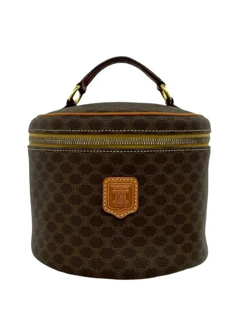 1996 Macadam Coated Canvas vanity bag by CELINE 