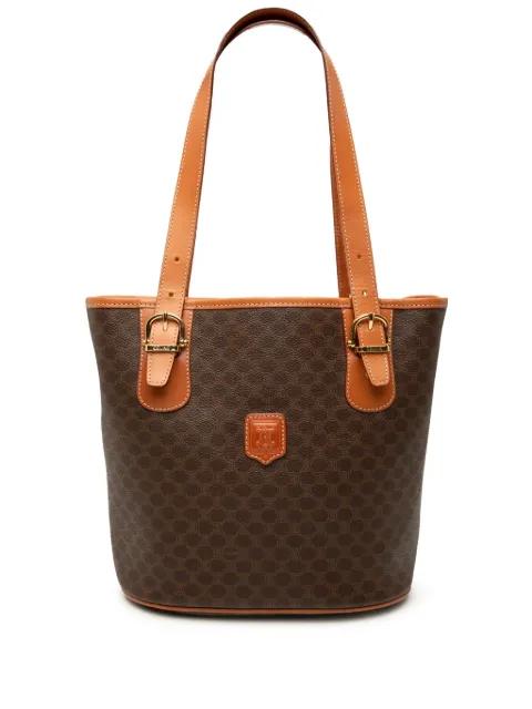 1998 Macadam Coated Canvas tote bag by CELINE 1998 Macadam Coated Canvas tote bag by CELINE