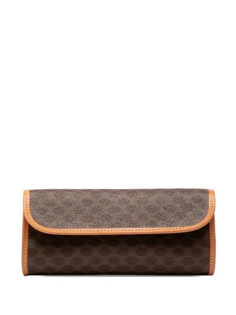 1999 Macadam Coated Canvas clutch bag by CELINE 