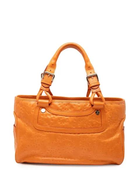 2000-2020 Spiraling Macadam Embossed Leather Boogie handbag by CELINE 
