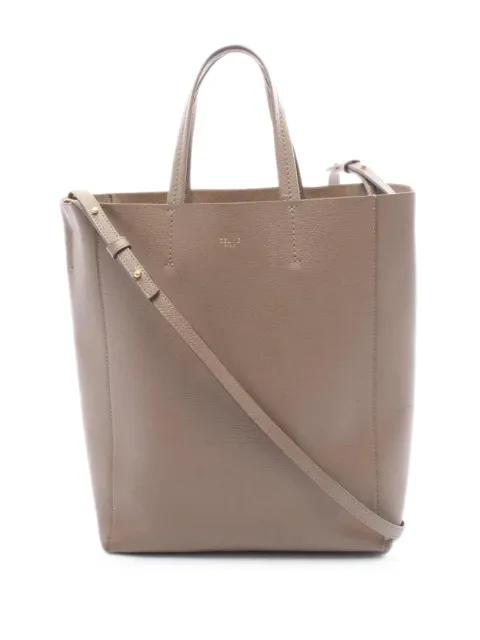 2000a small Vertical leather tote bag by CELINE 