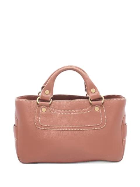 2000s Boogie leather tote bag by CELINE 