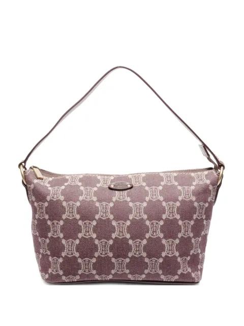 2000s Macadam canvas shoulder bag by CELINE 