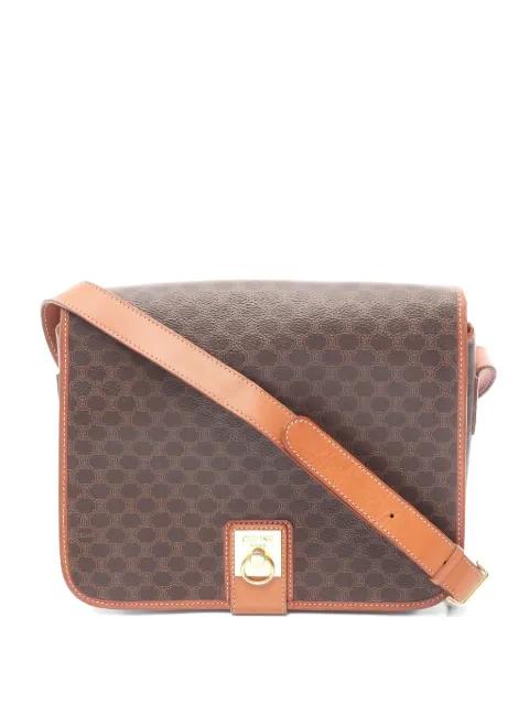 2000s Macadam patterned shoulder bag by CELINE 