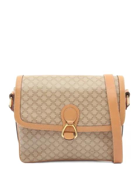 2000s macadam-pattern shoulder bag by CELINE 
