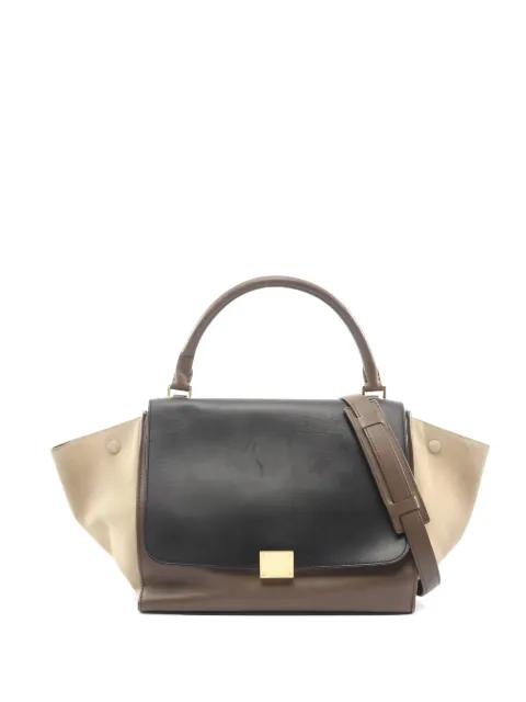 2000s medium Trapeze leather handbag by CELINE 