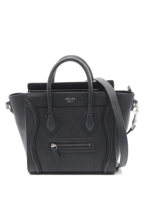 2000s nano leather tote bag by CELINE 