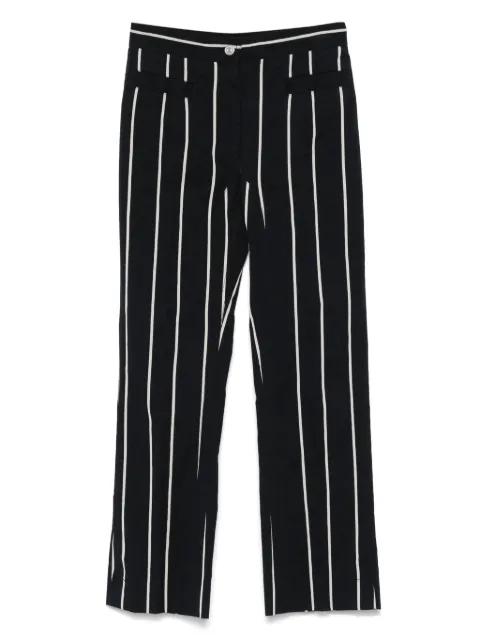 2000s striped cotton-blend pants by CELINE 