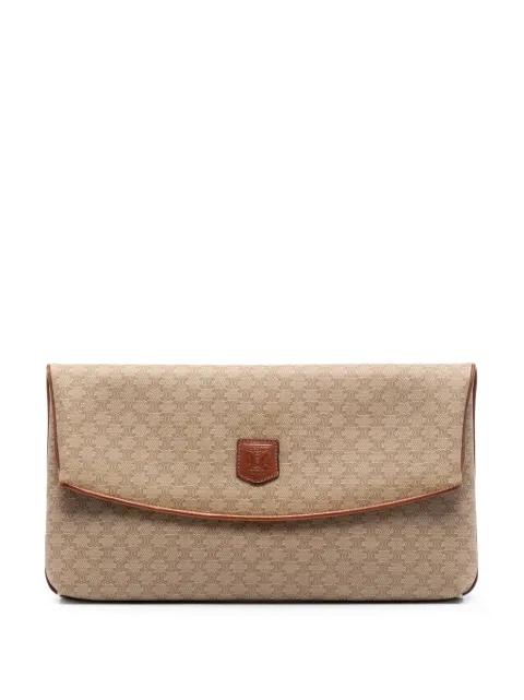 2006 Macadam Coated Canvas clutch bag by CELINE 