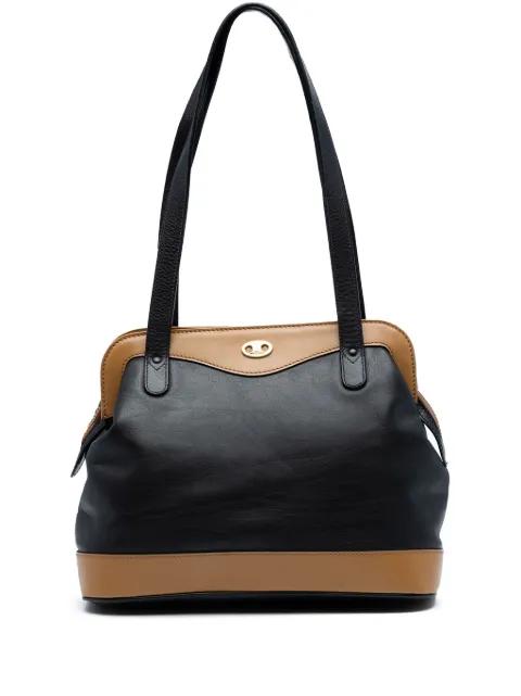 2007 Bicolor Leather shoulder bag by CELINE 