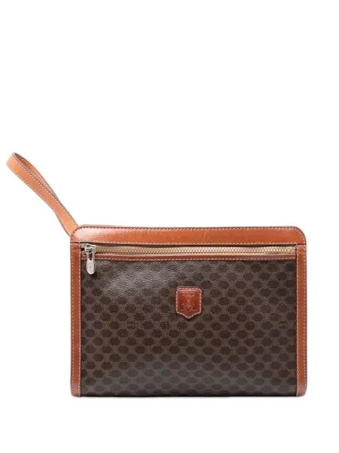 2008 Macadam Coated Canvas clutch bag by CELINE 