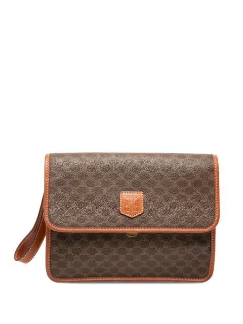 2008 Macadam Coated Canvas clutch bag by CELINE 