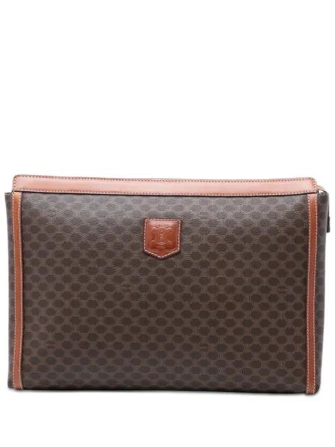 2008 Macadam Coated Canvas clutch bag by CELINE 