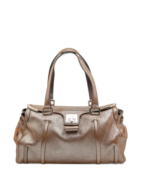 2008 Shimmer Leather Front Flap shoulder bag by CELINE 2008 Shimmer Leather Front Flap shoulder bag by CELINE