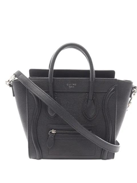 2010-2025 Nano Leather Luggage Tote satchel by CELINE 