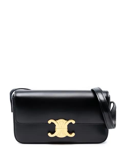 2010-2025 Shiny Calfskin Triomphe Claude shoulder bag by CELINE 
