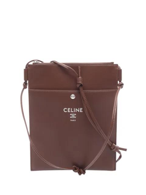 2010-2026 Leather Sharp Pouch Take Away crossbody bag by CELINE 