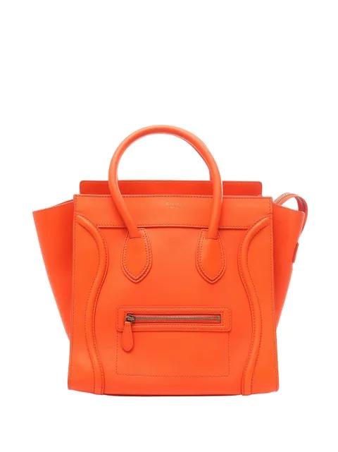 2010-2026 Mini Leather Luggage tote bag by CELINE 