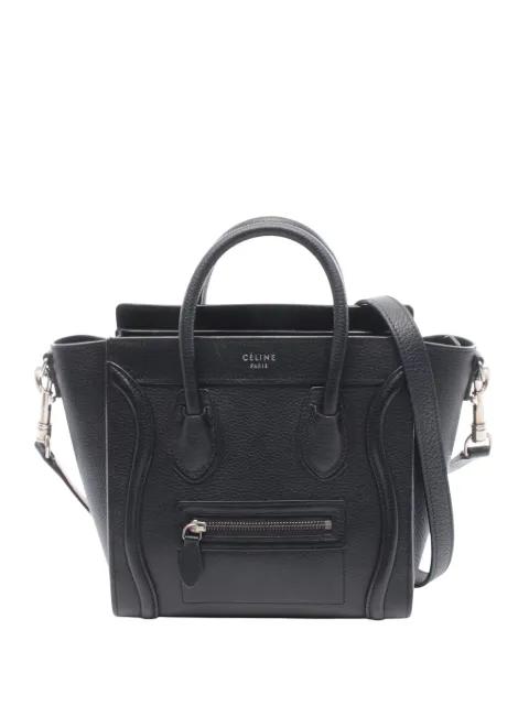 2010-2026 Nano Leather Luggage Tote satchel by CELINE 
