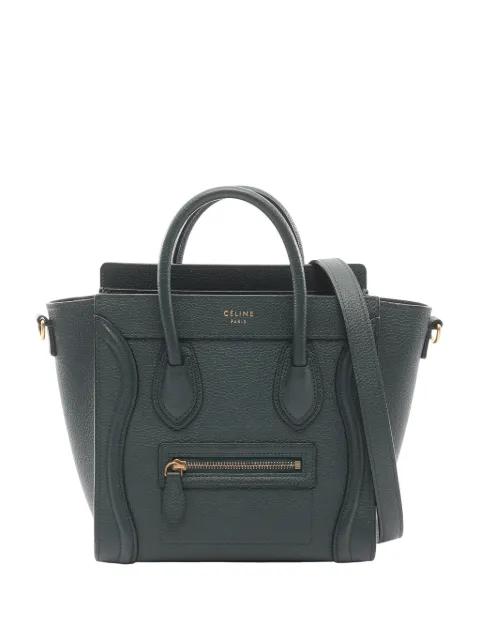 2010-2026 Nano Leather Luggage Tote satchel by CELINE 