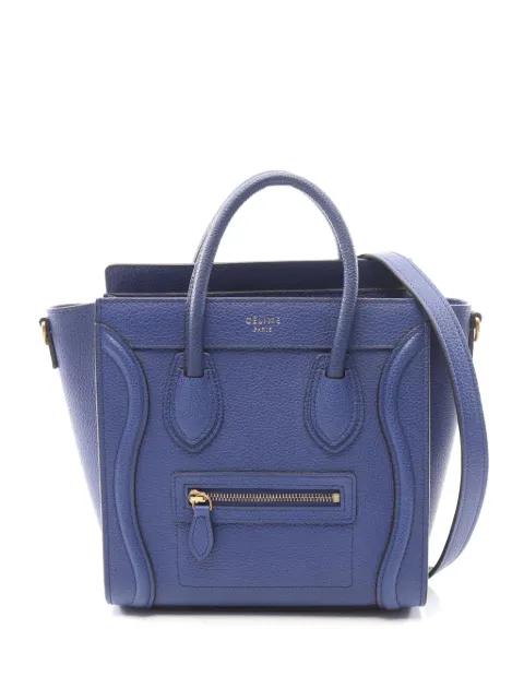 2010-2026 Nano Leather Luggage Tote satchel by CELINE 