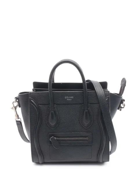 2010-2026 Nano Leather Luggage Tote satchel by CELINE 