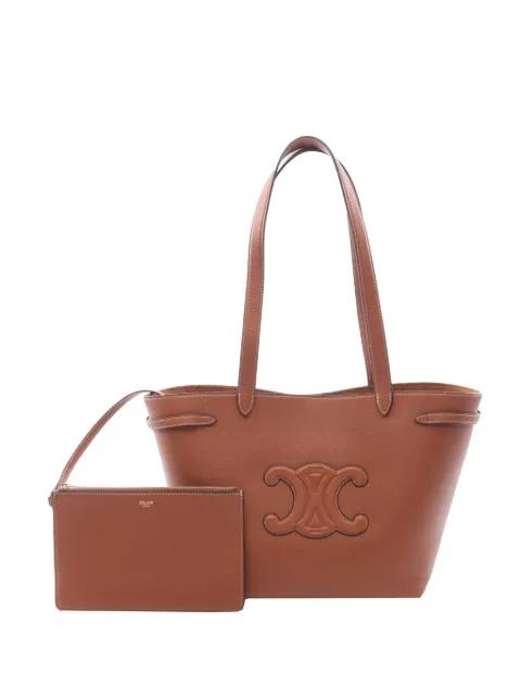 2010-2026 Small Calfskin Cabas Cuir Triomphe Anais tote bag by CELINE 