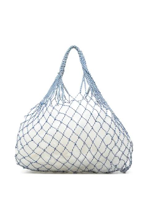 2010-2026 Woven Mesh Cabas Net tote bag by CELINE 