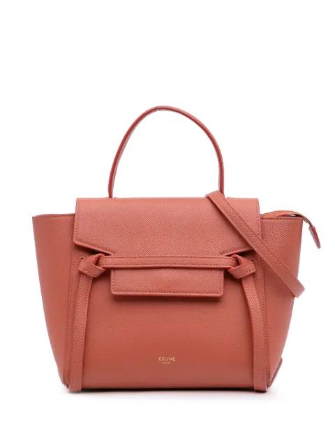 2010 Nano Grained Calfskin Belt Bag satchel by CELINE 