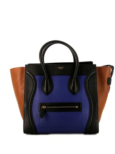 2010s mini Luggage leather tote bag by CELINE 