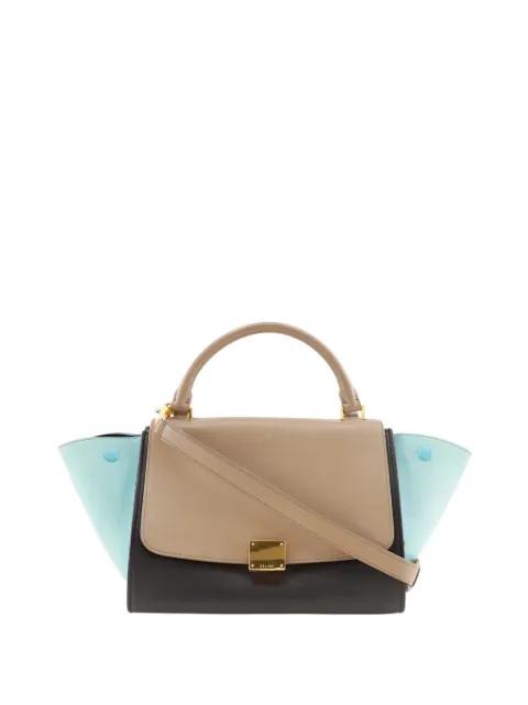 2011-2016 Small Tricolor Leather Trapeze satchel by CELINE 