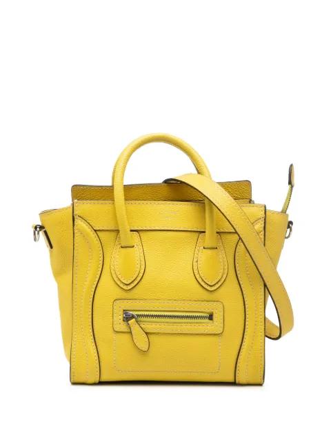 2011 Nano Grained Calfskin Luggage Tote satchel by CELINE 