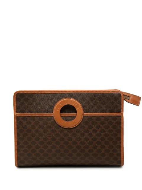 2012 Macadam Coated Canvas clutch bag by CELINE 