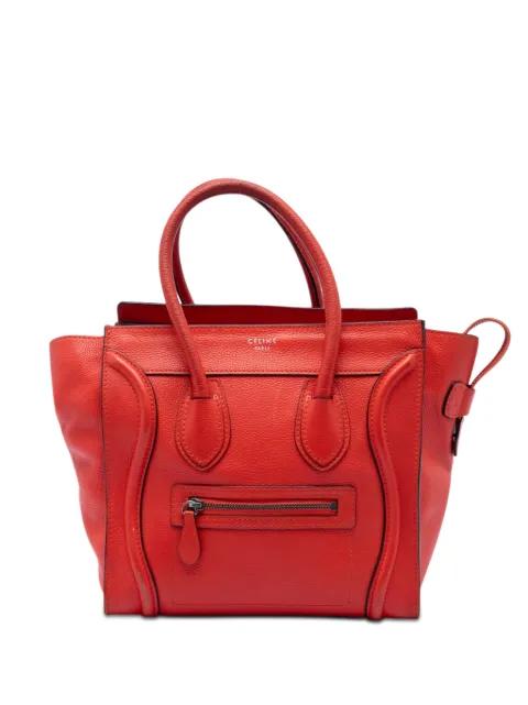 2012 Micro Leather Luggage Tote handbag by CELINE 