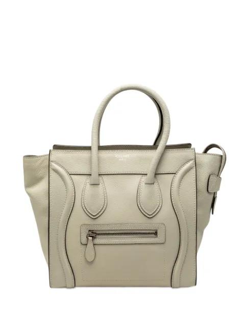 2012 Micro Leather Luggage tote bag by CELINE 