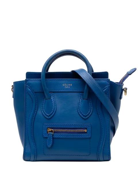 2012 Nano Leather Luggage Tote satchel by CELINE 