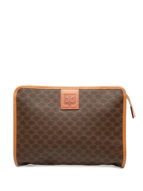 2013 Macadam Coated Canvas clutch bag by CELINE 