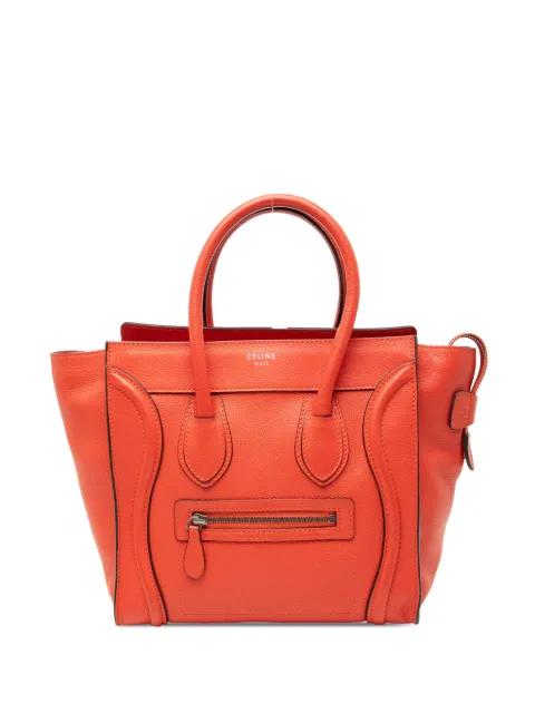2013 Micro Leather Luggage tote bag by CELINE 