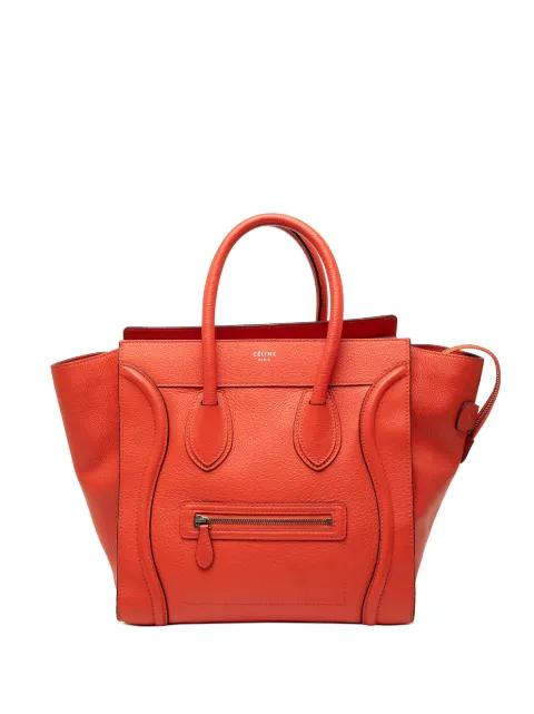 2013 Mini Leather Luggage tote bag by CELINE 