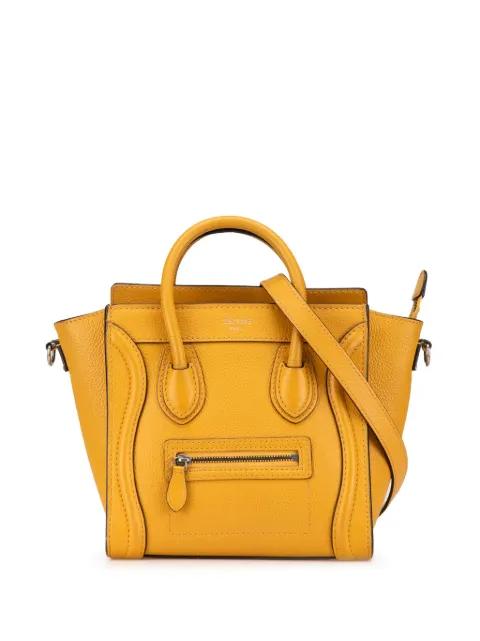 2013 Nano Leather Luggage Tote satchel by CELINE 