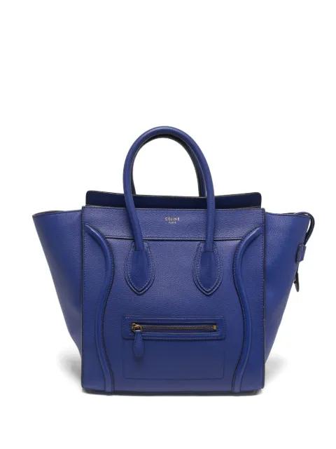 2013 mini Luggage leather tote bag by CELINE 