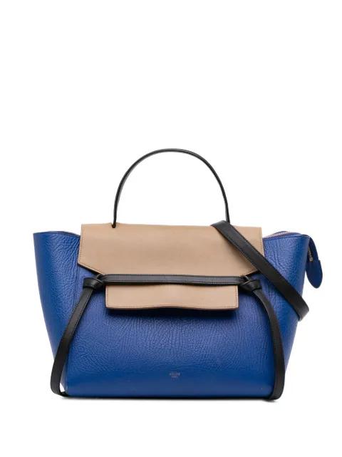 2015 Mini Tricolor Grained Calfskin Belt Bag satchel by CELINE 2015 Mini Tricolor Grained Calfskin Belt Bag satchel by CELINE