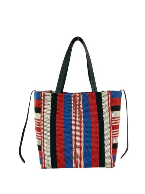 2015 Small Striped Canvas Phantom Cabas tote bag by CELINE 2015 Small Striped Canvas Phantom Cabas tote bag by CELINE